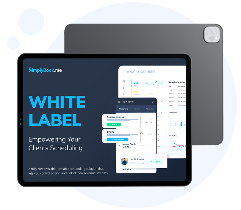 White Label Solution Image in the Mockup
